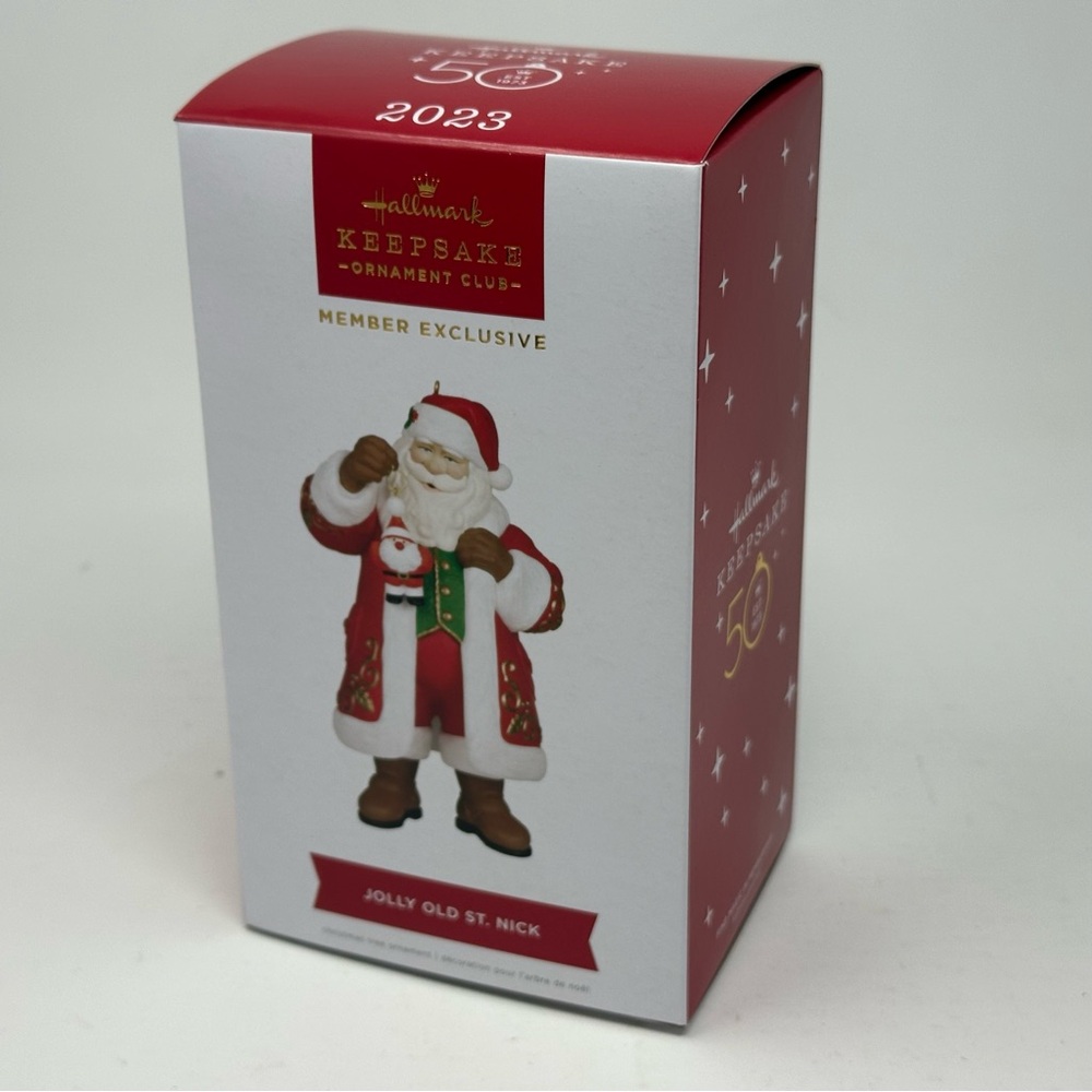 2023 Hallmark Keepsake Ornament Club 50th Anniversary Members Exclusive No Book - Picture 8 of 16